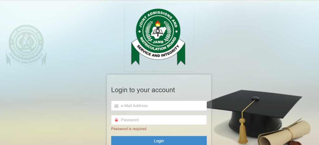 How to Check Admission Status 2025 on JAMB CAPS