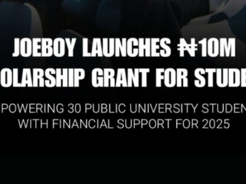 Young Legend Foundation Scholarship 2025 for Nigerians — ₦10M Grant